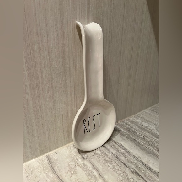 🆕RAE DUNN - NWOT - “ REST “ SPOON REST - Picture 5 of 7